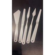 5 Parça Sert Plastik Spatula Seti