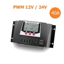 40A Pwm 12/24 Volt Şarj Kontrol Cihazı