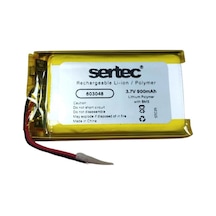 Tedar Sertec 603048 3.7v 900 Mah Li-polymer Pil Devreli/1.5a Najmaddin