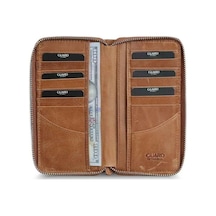 Guard Antik Taba Fermuarlı Portföy Cüzdan - Grd2403xw22193 Kahverengi Guard Antik Taba Fermuarlı Portföy Cüzdan - Grd2403xw22193 Kahverengi