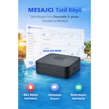 Mesajcı Tatil Köyü Otomatik Misafir E-posta Bilgilendirme Modülü