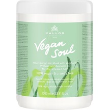 Kallos Cosmetics Vegan Soul Kuru ve Yıpranmış Saç için Maske 1 L