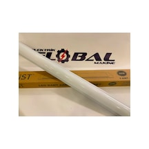 Lampist 36 Watt Led Bant Armatür 120 Cm Sıva Üstü Ince Kasa 6500k Beyaz Işık Çizgisel Tavan Lambası Beyaz -6500k