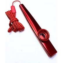 Toga İpli Metal Kazoo Kırmızı