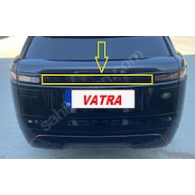 Range Rover Velar 3.0black Edition 2018-2022 Uyumlu Siyah Range Rover Bagaj Yazısı