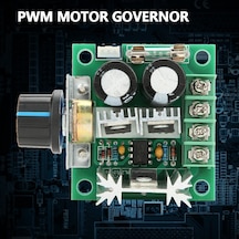 Tenfowee 12v-40v 10a Pwm Dc Motor Hız Kontrolcü Modülü - Sürekli Değişken Hız, Ters Bağlantı Ve Kısa Devre Koruma, Hızlı Bağlantı Uçları