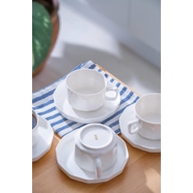 Acar Hexagon 6 Kişilik Çay Fincanı Takımı - 200 Ml
