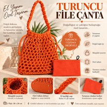 Turuncu File Çanta