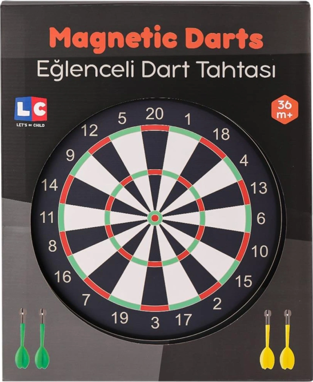 Lc Eğlenceli Manyetik Dart -lets Be Child