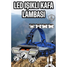Balıkçı Kafa Lambası Led Işık 4 Farklı Mod Esnek Ve Ayarlanabilir Mh-hs4848-7823