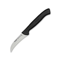 38044 Ecco Kıvrık Eğri Sebze Dekor Bıçağı 7,5 Cm - Siyah