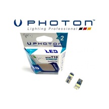 Photon Ph7023 12v T10 Dipsiz Ampul 15 Led 2 Li Set - Beyaz Işık