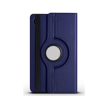 Galaxy İle Uyumlu Tab A9 Plus Dönebilen Standlı Kılıf, Lacivert