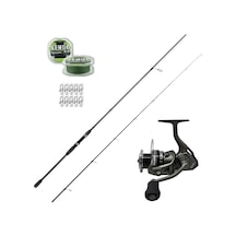 Okuma Wave Up 259cm 10-35gr - Okuma Acuador 3000 Spin Olta Seti
