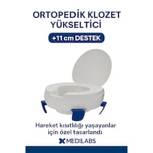 Klozet Yükseltici Tuvalet Yükseltici Tuvalet Oturma Desteği Klozet Yükseltici Aparat Beyaz