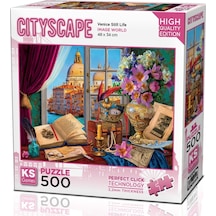 Ks Games 500 Parça Venedik Natürmort Puzzle