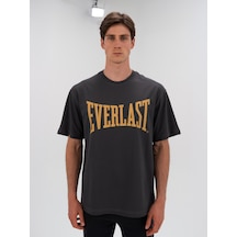 Everlast Ever Classics Comfort Logo Gri Erkek Tişört Gri