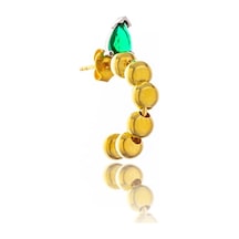 Show Must Go On Gümüş Küpe-392 Gold