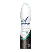 Rexona Invisible Black + White Fresh Kadın Sprey Deodorant 150 ML