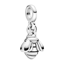 Nur Silver Arı Me Gümüş Charm Nur-bl00137