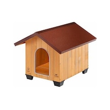 Domus Ahşap Köpek Kulübesi Medium 70x83x67 Cm Çok Renkli
