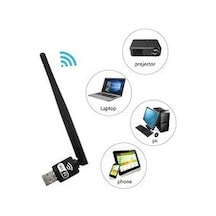 150 Mbps Wireless Büyük Antenli Adaptör Kablosuz USB Wi-Fi Alıcı