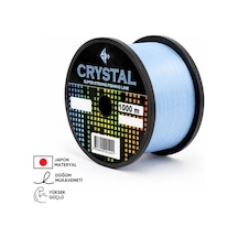 1000 Mt Bobin Misina - Crystal - Mavi - Ekstra Güçlü - 0,25 Mm