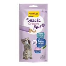 Gimcat Snack Cream Kitten Ton Balıklı & Kabaklı Kedi Ödülü 6x15gr