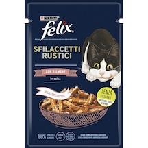 2 Adet Felix Pouch Tasty Shreds Somon 80g