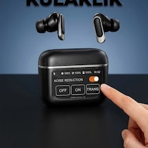Anc Kablosuz Bluetooth 5.3 Kulaklık Dijital Ekran Ve Dokunmatik Kontrol 00