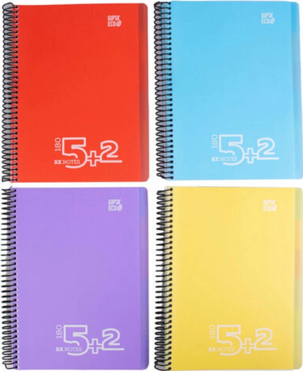 Spiralli Pp.kapak Eco Bx Notes Defter A4 180yp 5+2 1244 1 Adet Çeşitlilik Var