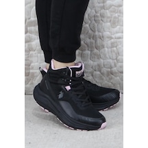 U.s. Polo Assn. Rgerrard Hı Wmn Rahat Waterproof Outdoor Kadın Bot Siyah - Pembe