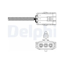 Renault Twingo 1 Oksijen Sensoru 1.2 1997-2002 Delphı Es1099212b1