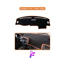 Honda Cıvıc 1995-2000 Uyumlu Torpido Örtüsü Yansıma Önleyici Kolay Montaj Tam Koruma F52