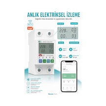 Tuya Wifi 1-63a Akıllı Otomatik Sigorta Kaçak Akım Ve Enerji İzleme