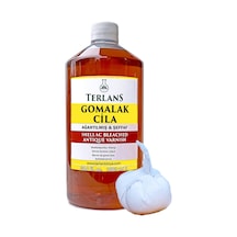 Terlans Ağartılmış Şeffaf Gomalak Cilası 1000 ml + Sürme Topu
