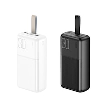 Özel Seri 30000mah Taşınabilir Powerbank Şarj Aleti Yedek Güç Cihaz Bataryası Seyahat Şarjı Çok Renkli