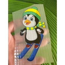 2 Adet Ütü İle Yapışan Ördek Transfer Baskı Arma 12x6 Cm