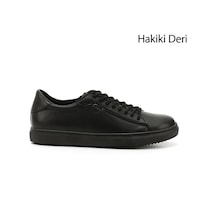 Gönderi(R) Gönderi R Siyah Bağcıklı Termo Taban Hakiki Deri Sneaker Siyah Gönderi(R) Gönderi R Siyah Bağcıklı Termo Taban Hakiki Deri Sneaker Siyah