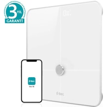 Ttec Sensi Pro Ito Camlı Yağ Ölçer Ve Vücut İzli Hassas Sensörlü Akıllı Tartı / Baskül
