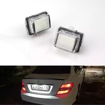 Mercedes W212 Led Plaka Aydınlatma Lambası Takımı