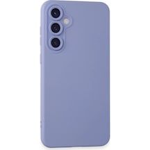Samsung Uyumlu Galaxy S23 Fe Kılıf Nano İçi Kadife Silikon Lila/