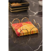 Gold Sunum Peçeteliği & Peçetelik Paslanmaz Çok Renkli