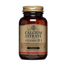 Solgar Calcium Citrate 250 MG Vitamin D3 60 Tablet
