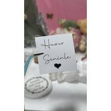 Huzur Seninle Yazılı Kalpli Kare Kesim Yapışkanlı Etiket - Arl Etiket Tasarım Beyaz Huzur Seninle Yazılı Kalpli Kare Kesim Yapışkanlı Etiket - Arl Etiket Tasarım Beyaz