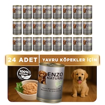 Enzo Natural Dana Etli Yavru Köpek Maması 24 x 410 G