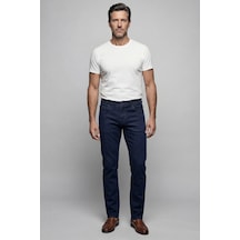 Bisse Lacivert Denim Pamuklu 5 Cepli Erkek Pantolon Pnj25y25100 D39