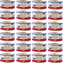 Nutri Feline Sığır Etli Pate Tahılsız Yetişkin Kedi Konservesi 70 G X 24 Adet