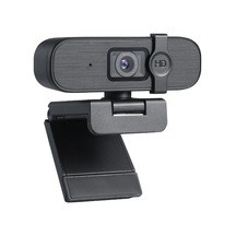 Hshd-a4 Usb Kamera 2k Hd Sabit Odaklı Mikrofonlu Bilgisayar Kamerası - Canlı Yayın, Ders, Görüşme İçin Siyah Plug & Play