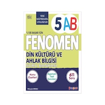 Fenomen Okul 2024 5. Sınıf Din Kültürü A-b Konu Özetli Soru Bankası 2024